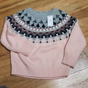 Gap Girls 4T Winter Fair Isle Sweater